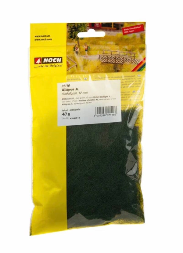 Noch 07116 Wildgras XL dunkelgrün