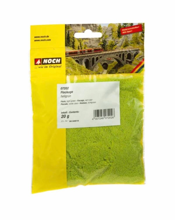Noch 07202 Flockage hellgrün