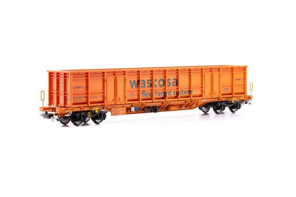 PIKO 24553 CH-WASCO CTW Sgnss mit E-Aufbau orange, flex freight system