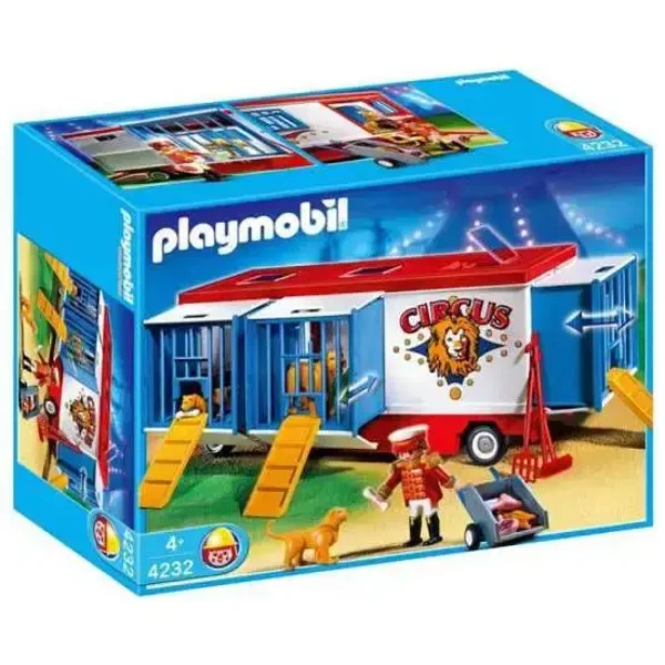 PLAYMOBIL 4232 Raubtier-Käfigwagen
