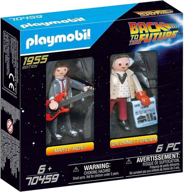 PLAYMOBIL 70459 Back to The Future Marty McFly und Dr. Emmett Brown