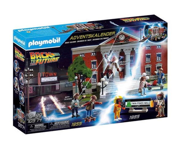 PLAYMOBIL 70574 Back to The Future Adventskalender