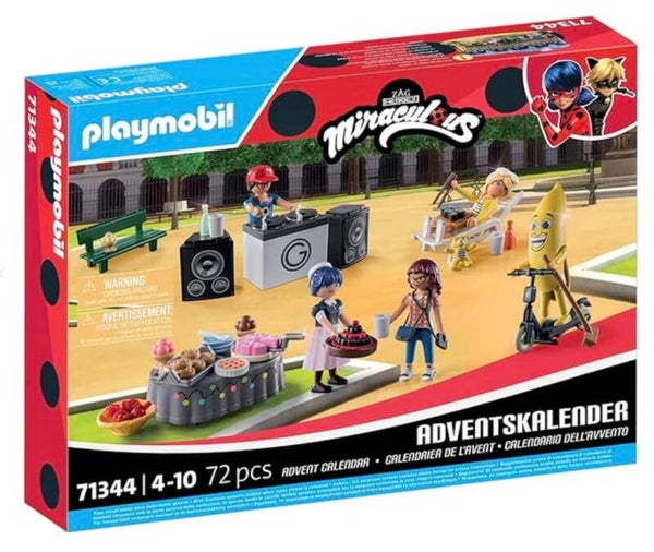 PLAYMOBIL 71344 Adventskalender Miraculous: Picknick in Paris