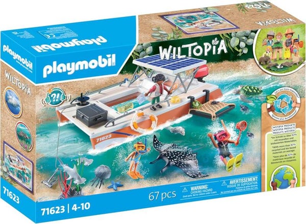 PLAYMOBIL Wiltopia 71623 Korallenriff Plattform