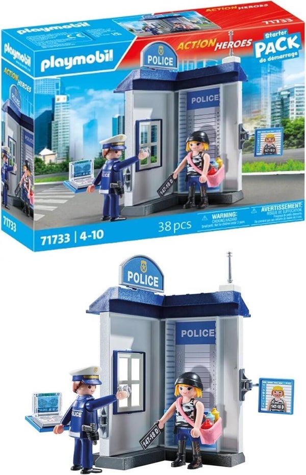 PLAYMOBIL Action Heroes 71733 Polizei Ermittlungszimmer