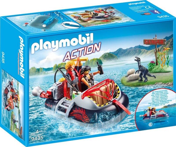 PLAYMOBIL City Action 9435 Luftkissenboot mit Unterwassermotor