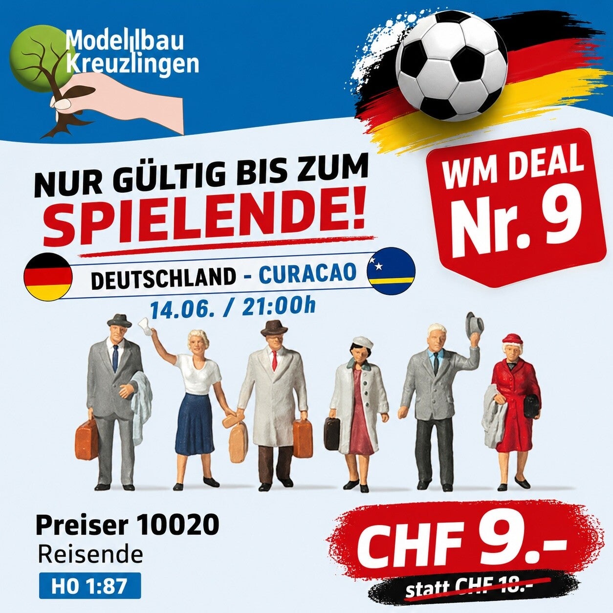 Preiser 10020 Reisende