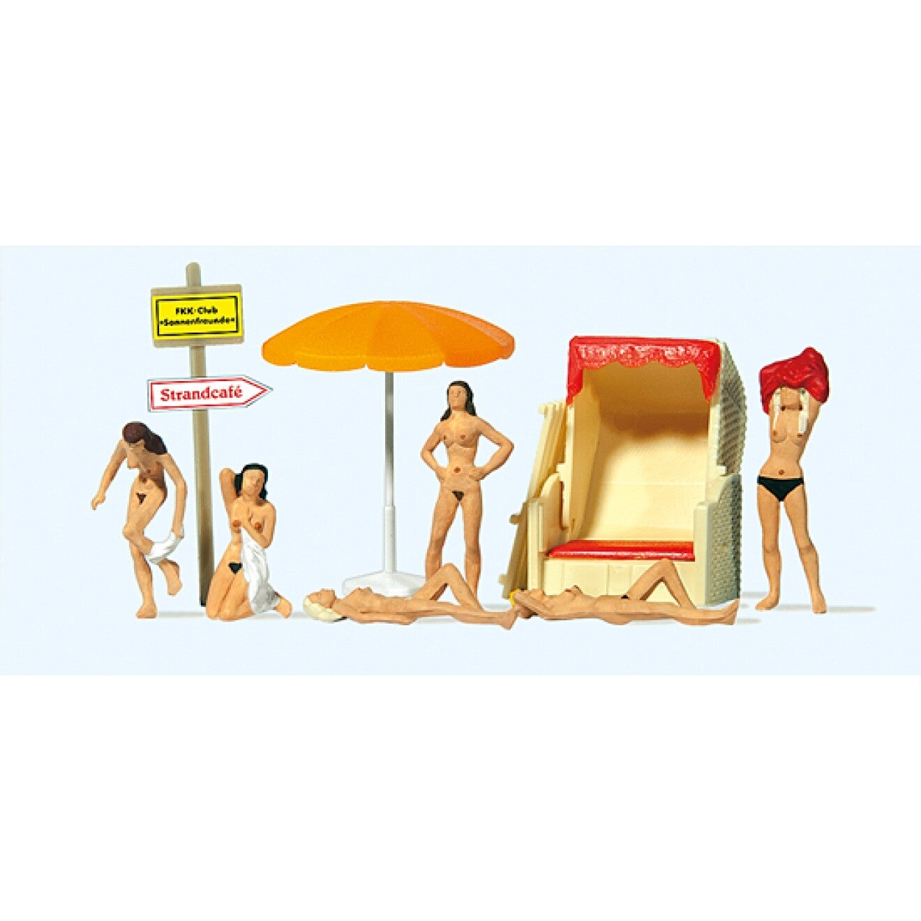Preiser 10107 FKK-Strand
