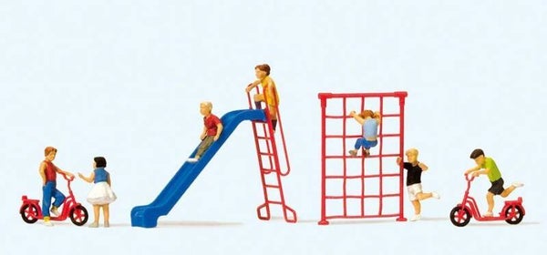 Preiser 10616 Spielende Kinder, mit Zubehör