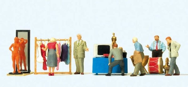 Preiser 10619 Flohmarkt (3)