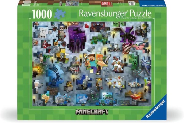 Ravensburger Puzzle 12000422 Minecraft Mobs