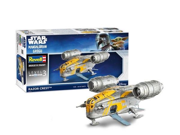 REVELL 06747 Star Wars The Mandalorian and Grogu Razor Crest