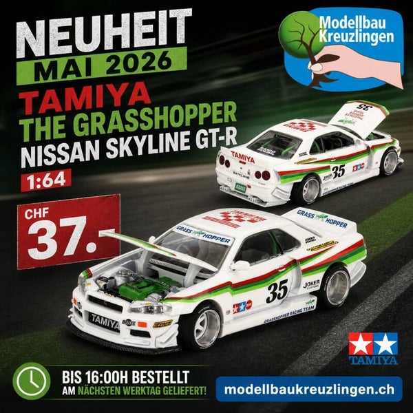 TAMIYA KHMG167 The GRASSHOPPER Nissan Skyline GT-R (R34) TAMIYA x KAIDO HOUSE