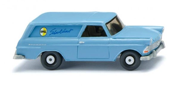 WIKING H0 007146 Opel Rekord '60 Caravan Opel Schnelldienst
