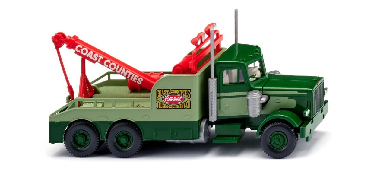 WIKING H0 063104 Abschleppwagen (Peterbilt) Coast Counties