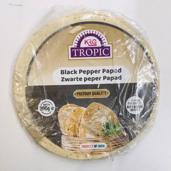 KRG Black Pepper Papad