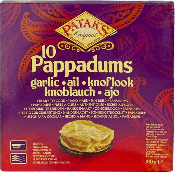 Patak's 10 Pappadums