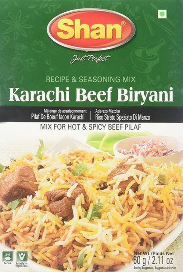 Shan Karachi Beef Biryani