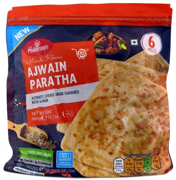 Haldirams Ajwain Paratha (6pcs)
