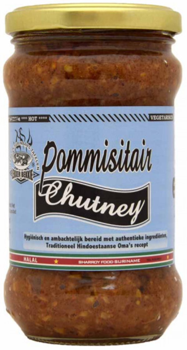 Lekker Bekkie Pommisitair Chutney