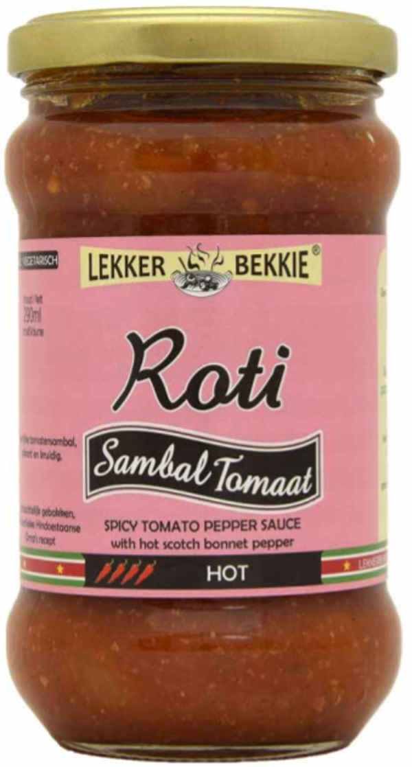 Lekker Bekkie Roti Sambal Tomaat