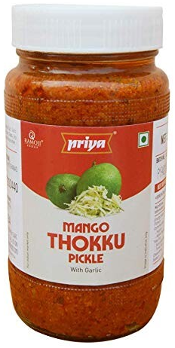 Priya Mango Thokku Pickle (without garlic)