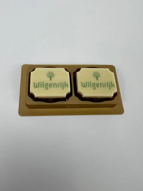 Logo Bonbon, per twee stuks verpakt