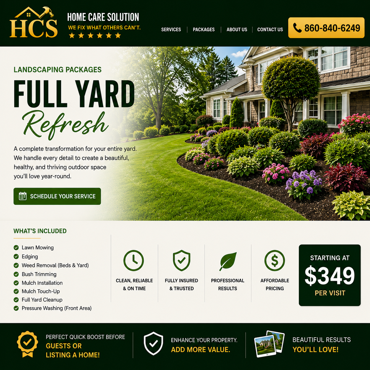 Full Yard Refresh Bundle Deal