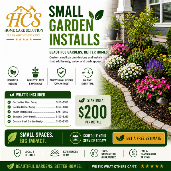 Small Garden Installs