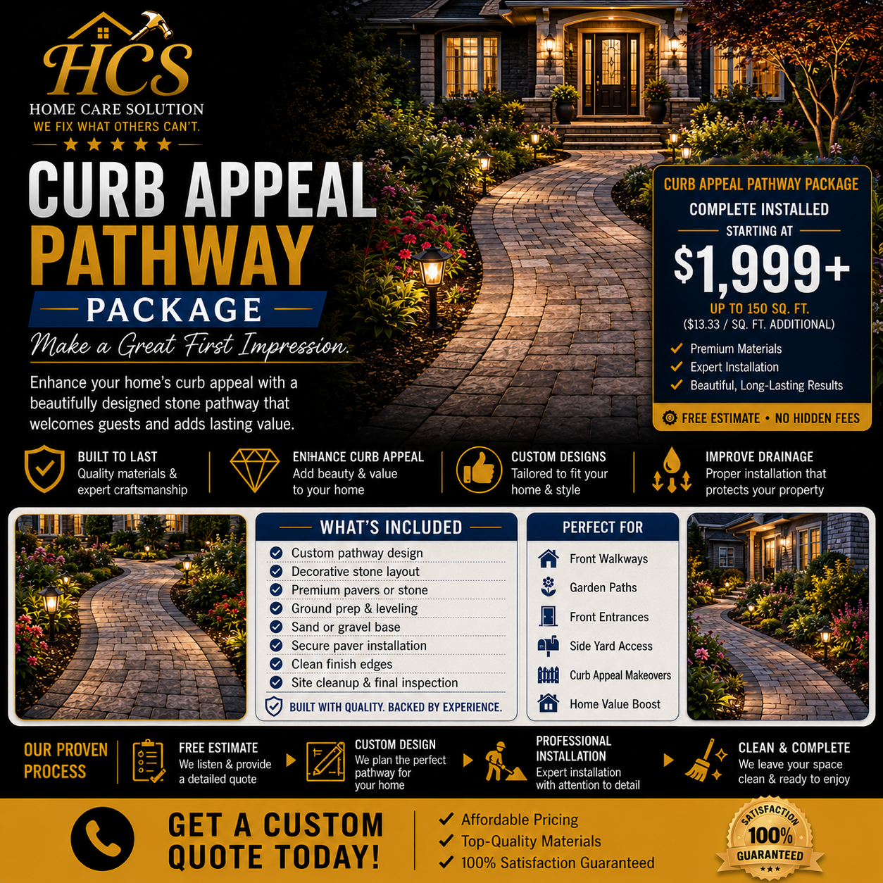 Curb Appeal Pathway