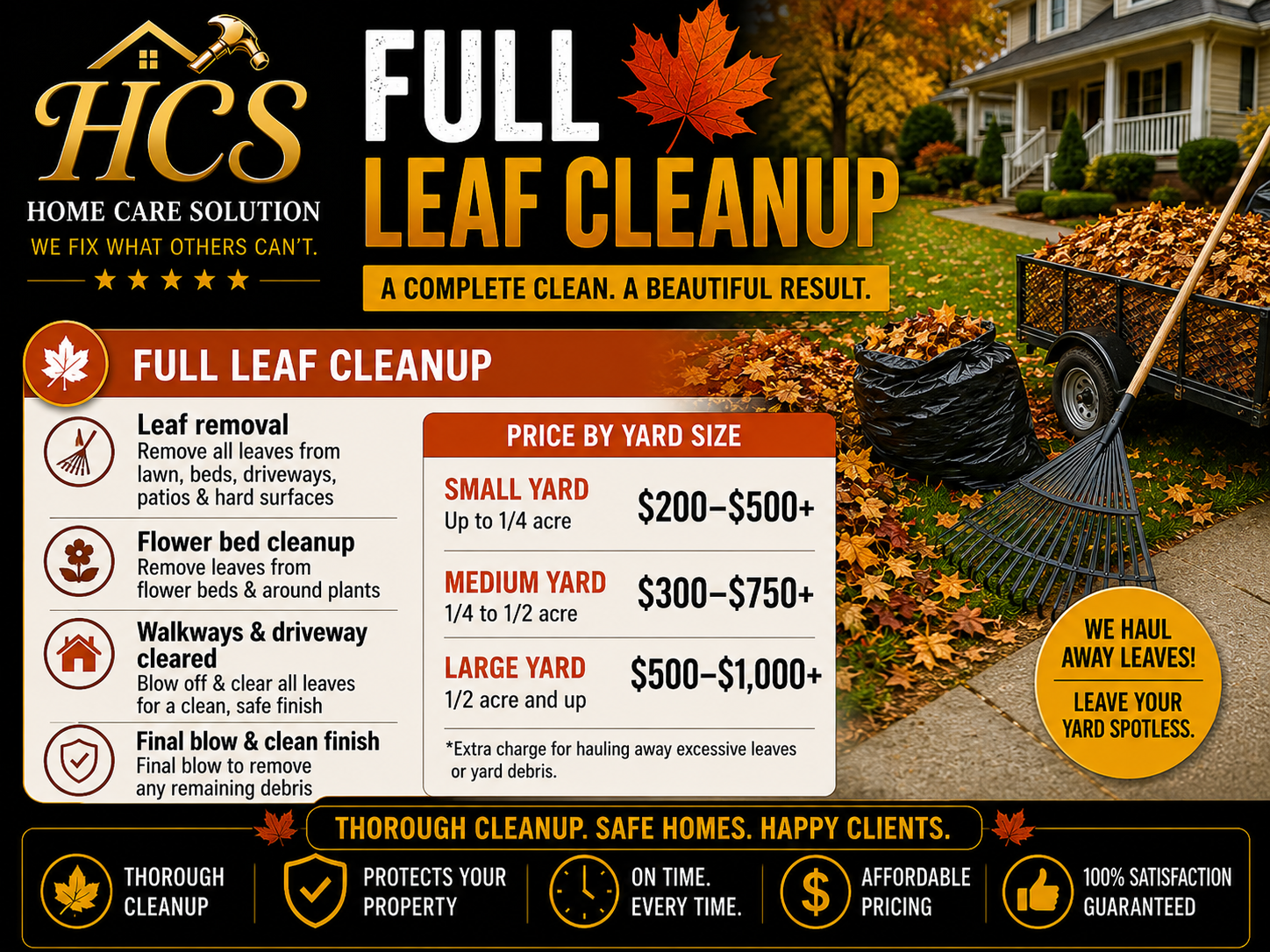 Full Leaf Cleanup