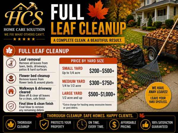 Full Leaf Cleanup