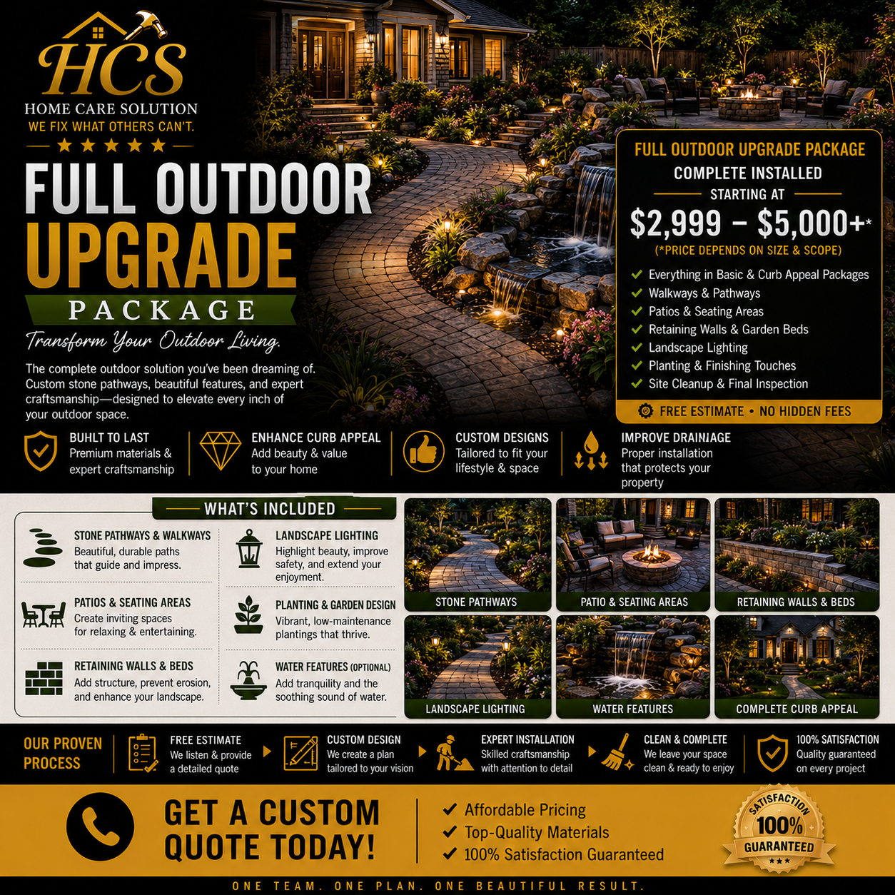 Full Outdoor Upgrade