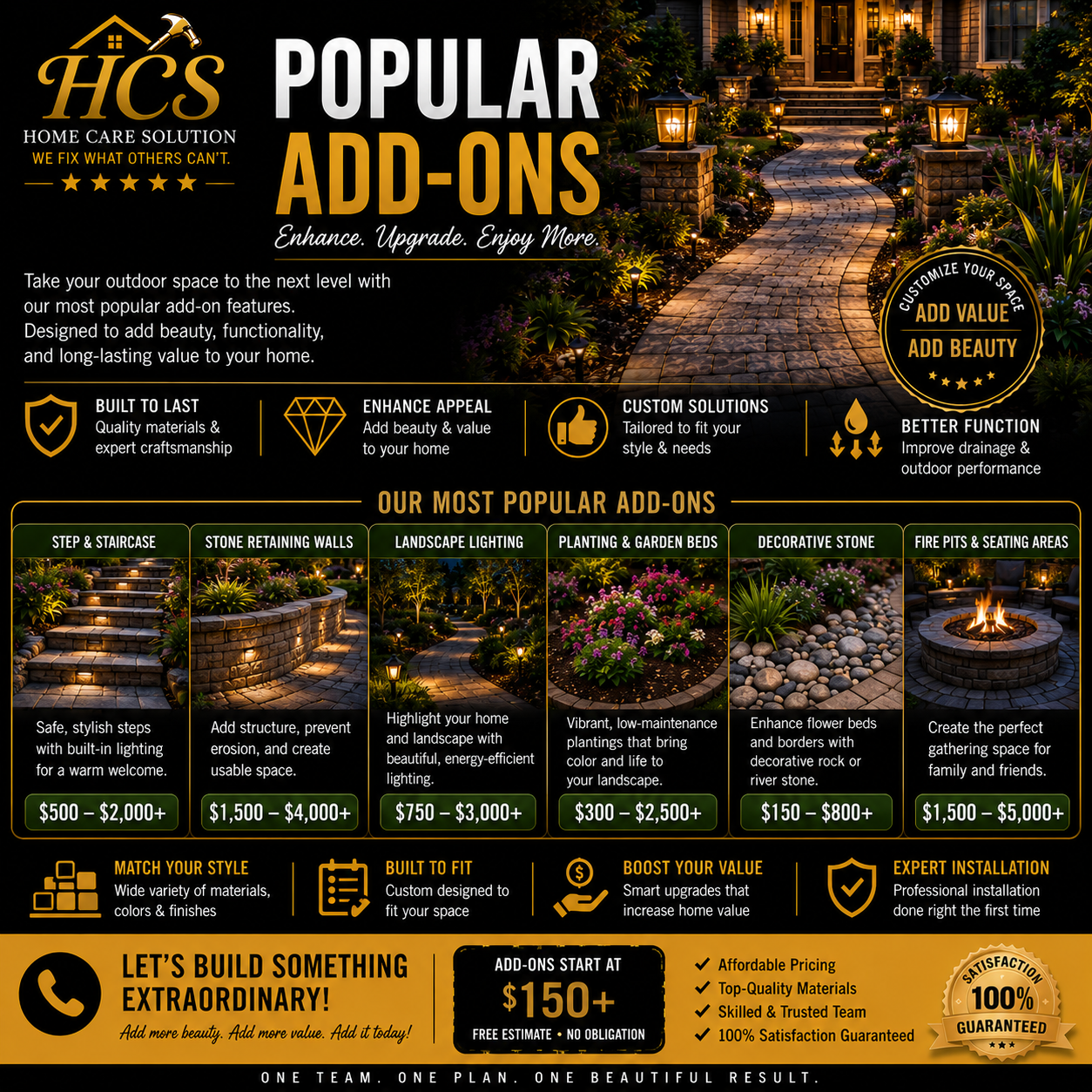Popular Add-Ons