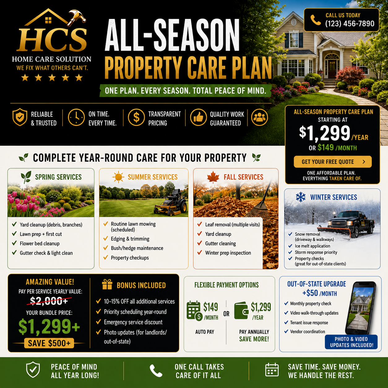 All-Season Property Care Plan