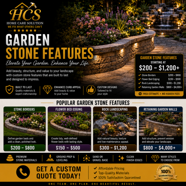 Garden Stone Features