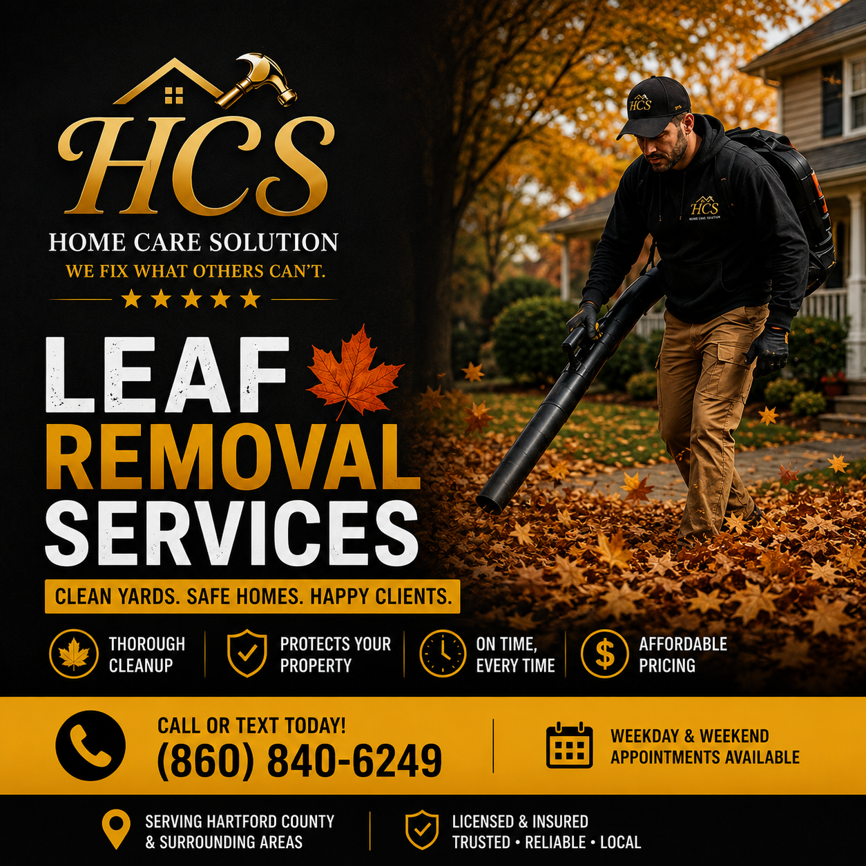 Basic Leaf Cleanup