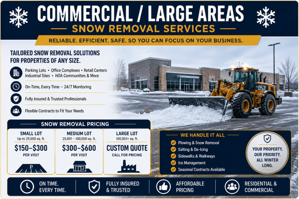 Commercial/Large Areas (Per Visit)