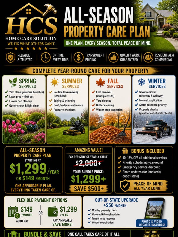 All-Season Property Care Plan Package