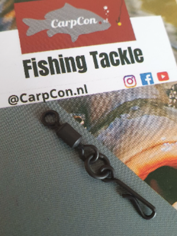 CarpCon QC Stiff Link Sleeve Protect Swivel - 10 stuks