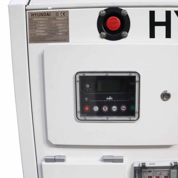 Hyundai DHY18COM-1 230V 16kW / 20kVA 1500 RPM Single Phase Diesel Generator