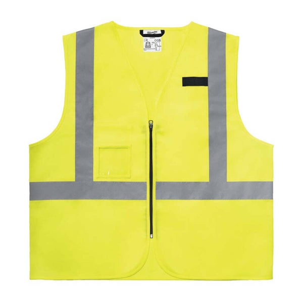 Milwaukee 4932493996 Yellow Contractor High-Visibility Vest