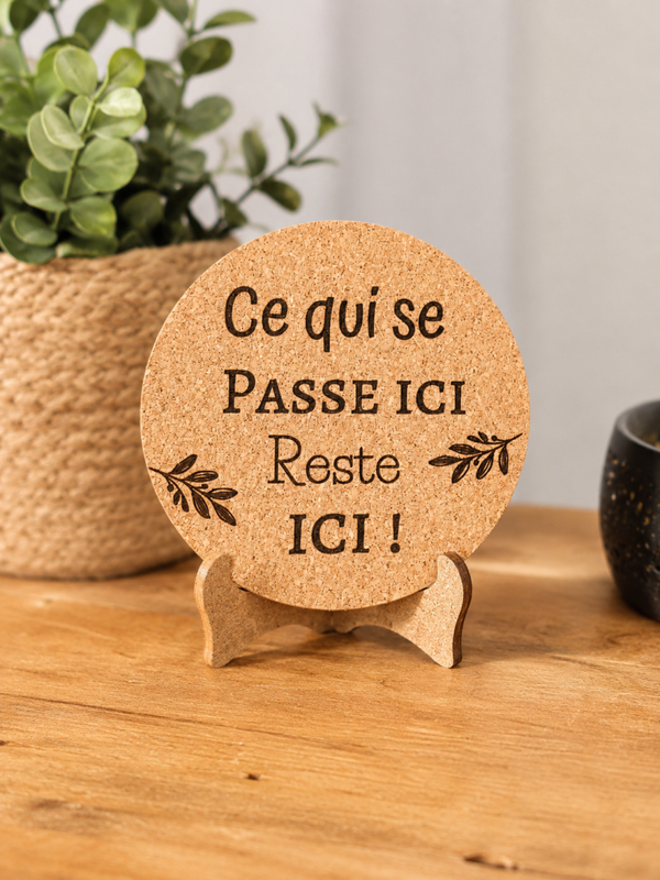/!\ lot de 6 sous-verres déstockage /!\