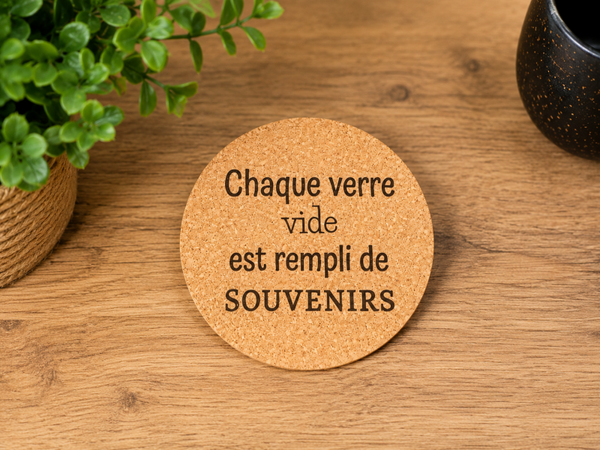 /!\ lot de 6 sous-verres déstockage /!\