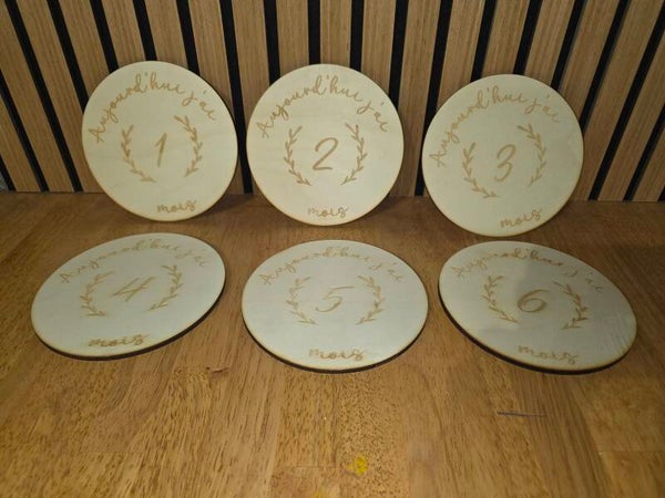 Coffret étapes bébé personnalisé