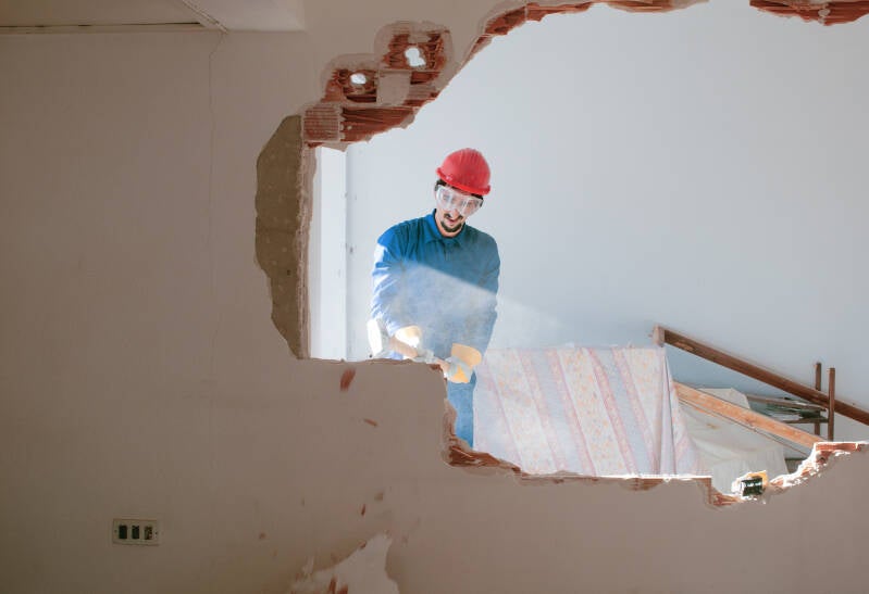 afbraakwerken en voorbereidende werken