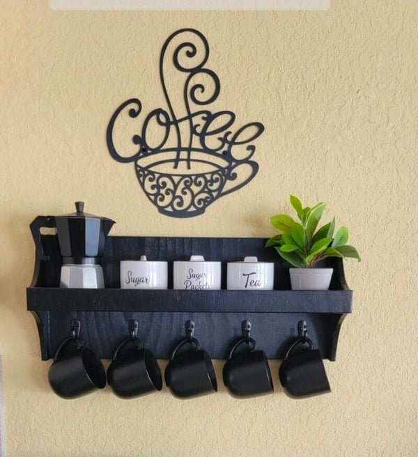 Coffee Bar Shelf