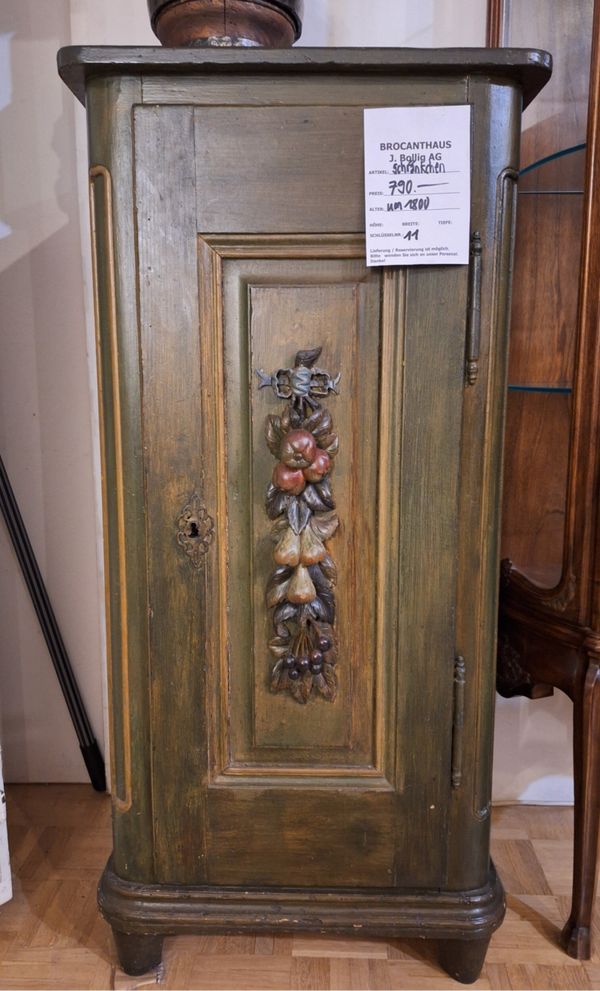 Biedermeier Kästchen bemalt um 1800