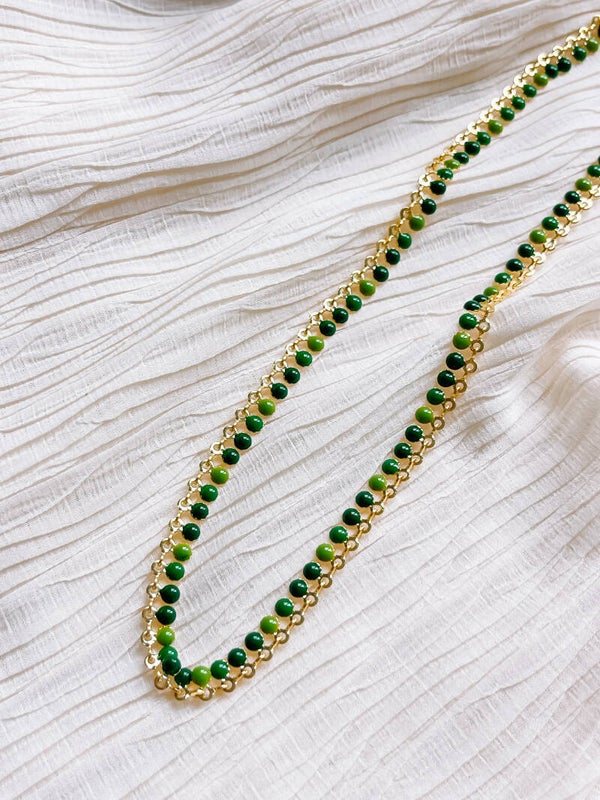 Necklace | green