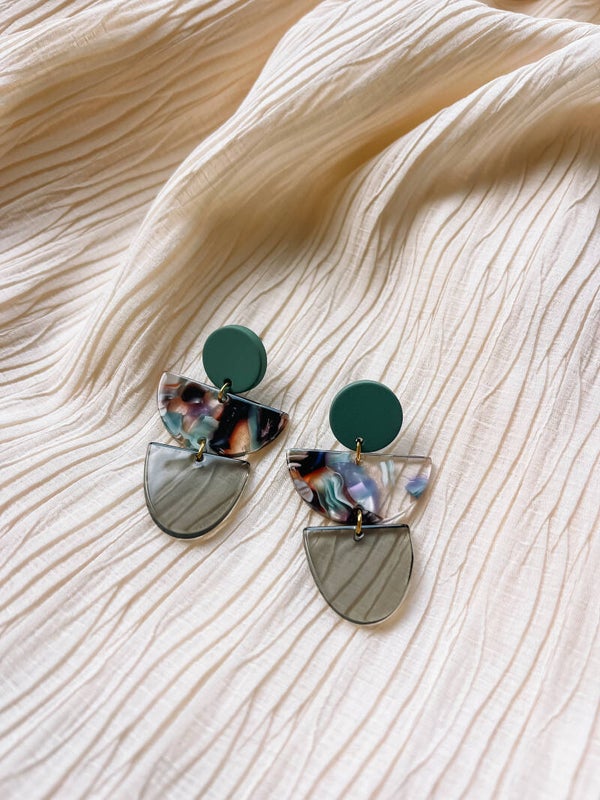 Nadine | grey & purple